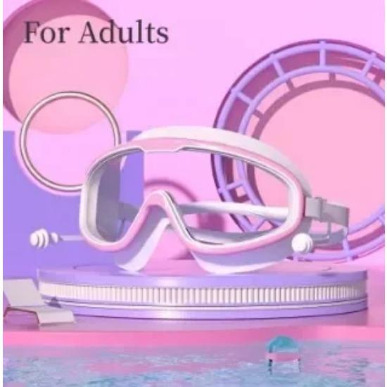 Swimming Goggles for Adults Kids Large Frame Antifog Swim Eyewear Glasses Waterproof HD Swimming Equipment Water Play Supplies