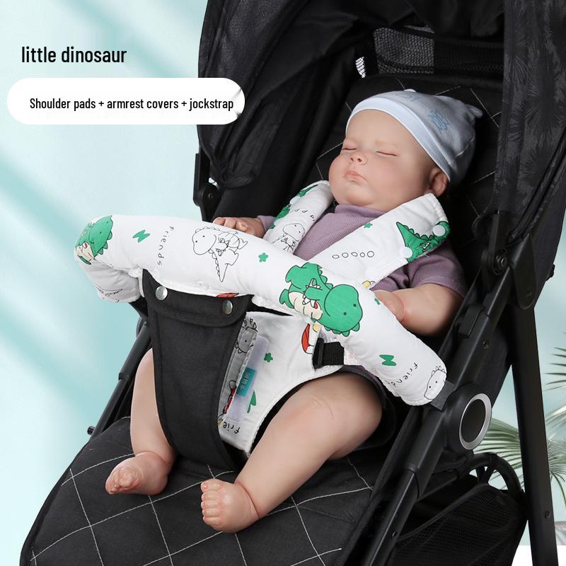 

Комплект пахового ремня и барьера для детского автокресла с плечевыми накладками