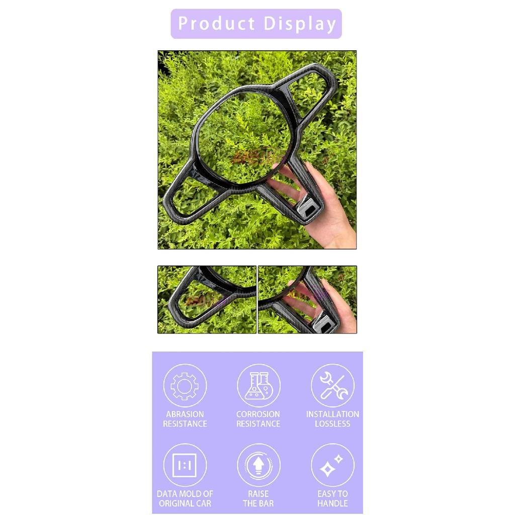 2024 Upgrade for BMW New CS Steering Wheel Carbon Fiber Frame Black Frame Only Applicable To CS New Steering Wheel