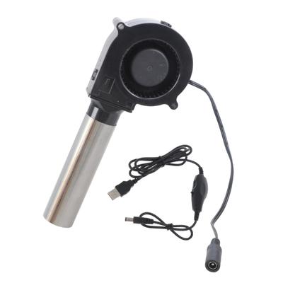 Electric BBQ Fan Air Blower For Outdoor Camping Barbecue Handheld Ventilator Grill Barbecue Cooking