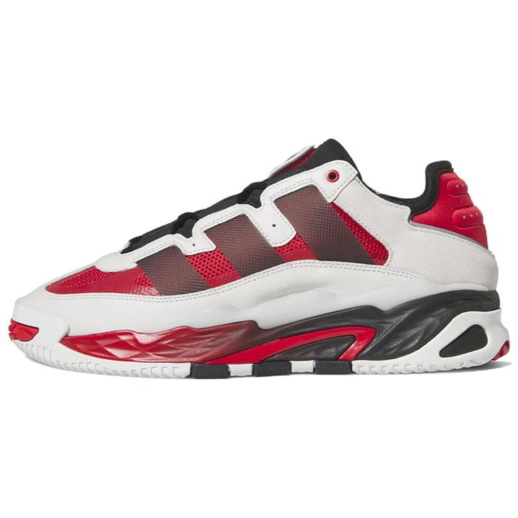 adidas Originals Niteball Shoes  White Black Red  Men s H06508 EU 35⅔