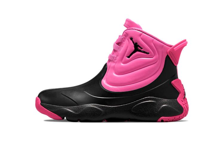 

Jordan Drip 23 High top Kids Outdoor Shoes Black Pink Children Aged 3 7 Years Old CT5798-600 28