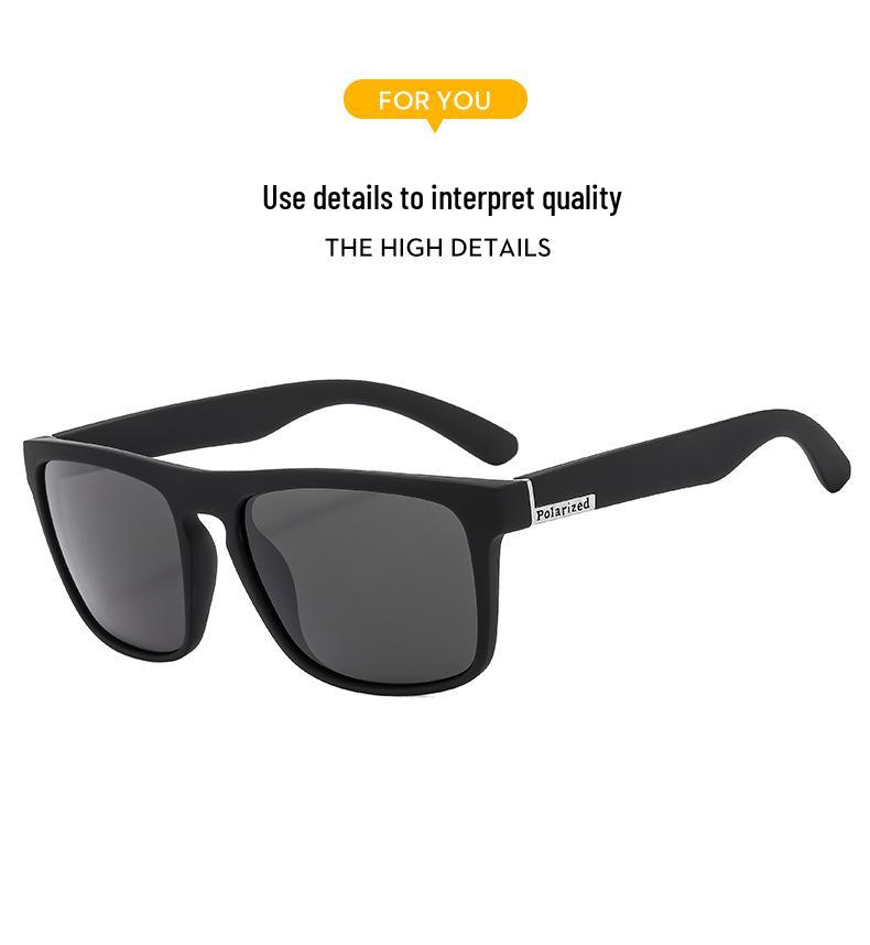 Men's Polarized Retro Sunglasses: European & American Outdoor Sports Trend