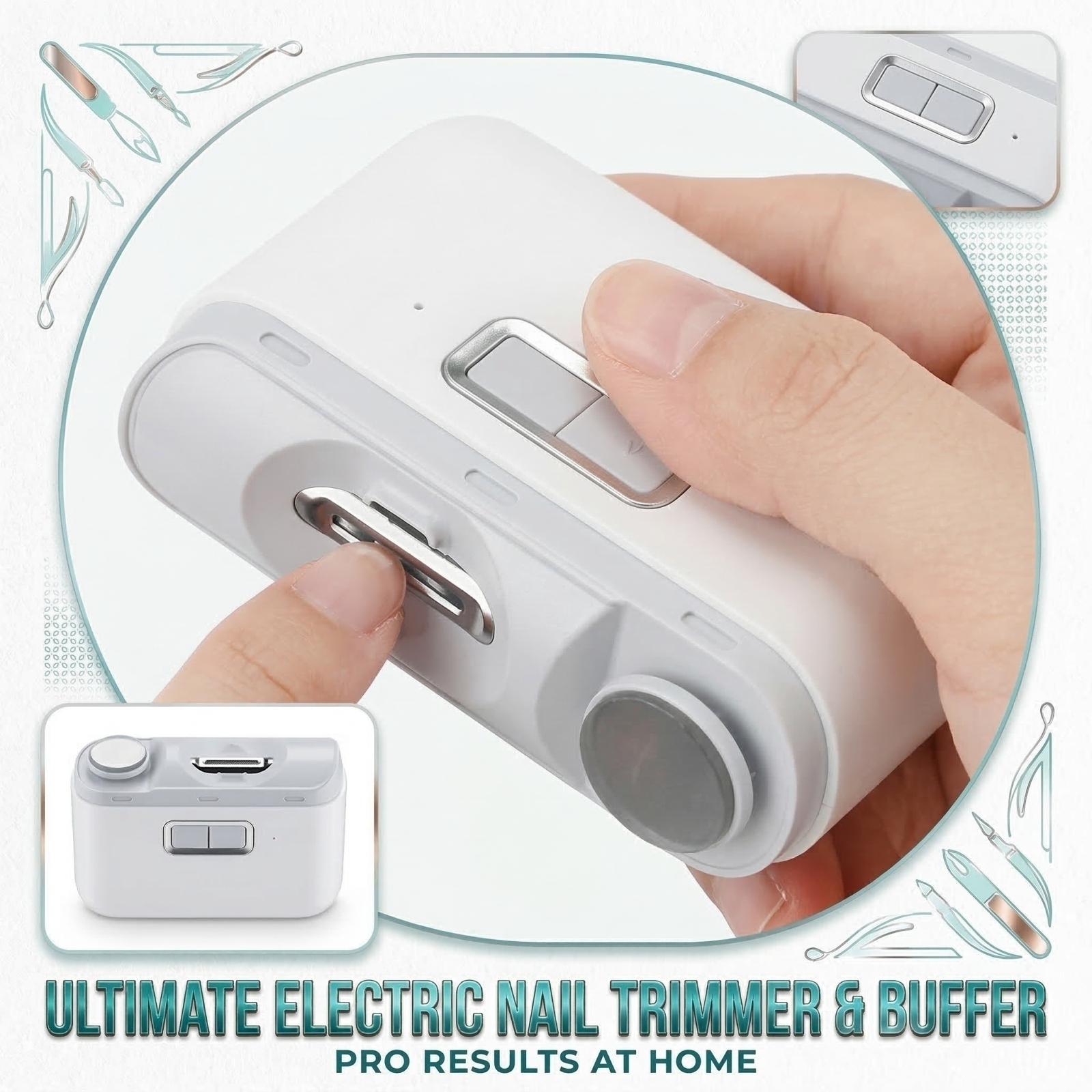 

Intelligent Fully Automatic -speed Electric Nail Clipper Manicure One Size белый