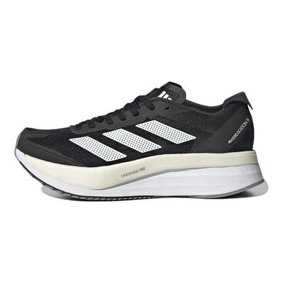 Adizero Boston 11 Black White Women Sneakers Core-Black Cloud-White Grey-Three GX6657