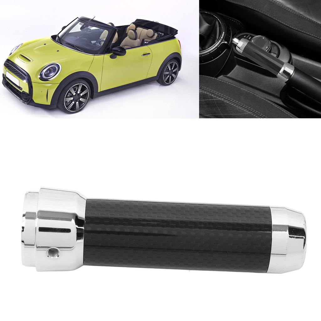 Shift Lever Cover Carbon Fiber Handbrake Handle Grip Cover Replacement