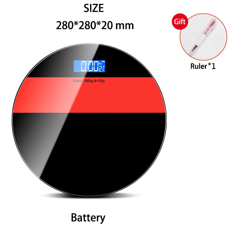 Fruit Pattern Weight Scale For Weighing Body Electronic Household Balance Floor Smart Digital Scales Bathroom Scales
