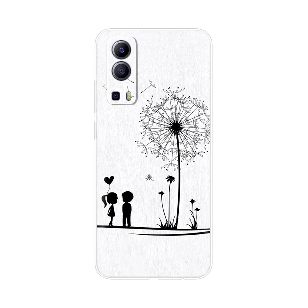 Per Custodia Vivo Y72 5G Silicone Morbido Trasparente TPU Copri Telefono Per Vivo Y52 5G vivoY72 Y 72 52 5G Custodia Funda Protettiva Coque