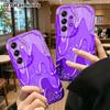 Phone case: 2D flat, suitable for Samsung Galaxy A34 A35 M05 M06 S20 S22 S21 FE Plus 5G protective case, glitter fluid, perfect Christmas and Hallowee