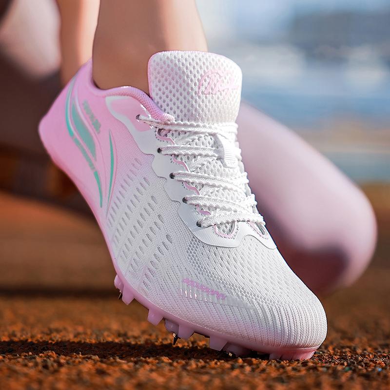 Men'S Sports Shoes Professional Field Nails Sneakers Running Adults Athletics Spike Shoes Child Racing Match Sport Lightweight