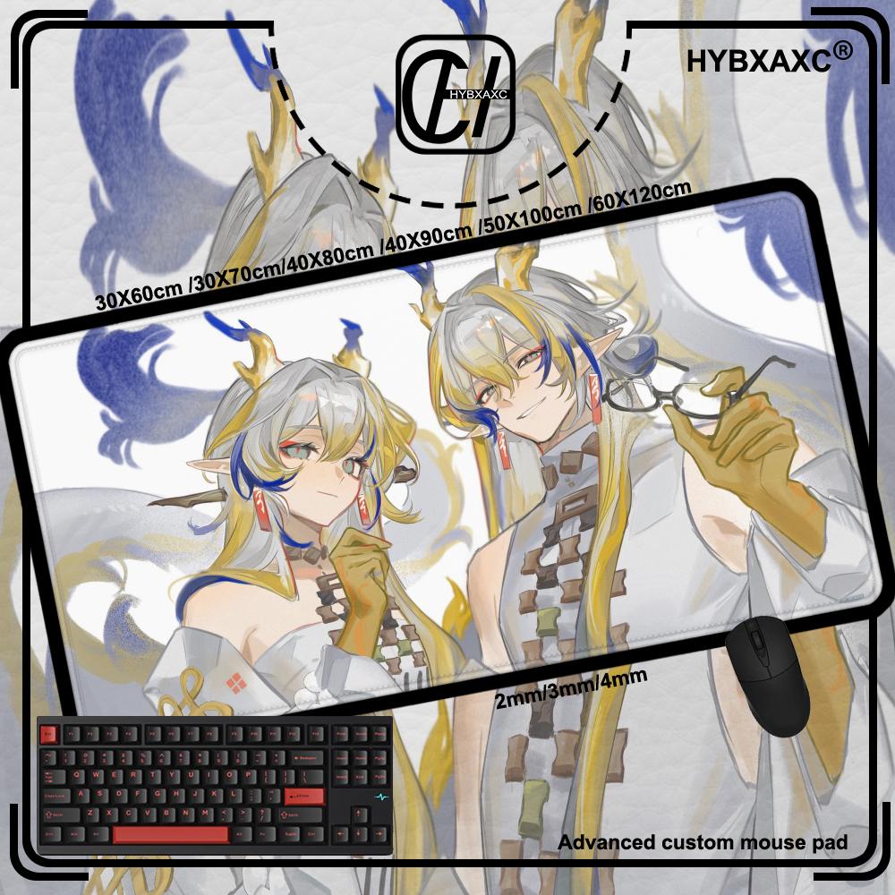 HD XXL Arknights Shu Cute Mouse Pad Cute HD Desk Pad Extended Gaming Keyboard Mats Large Xcm XXL Gamer HYBXAXC Mousepad