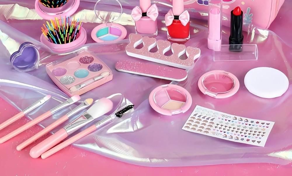 Box Set Cosmetics Makeup Nail Girls Unicorn As a Gift