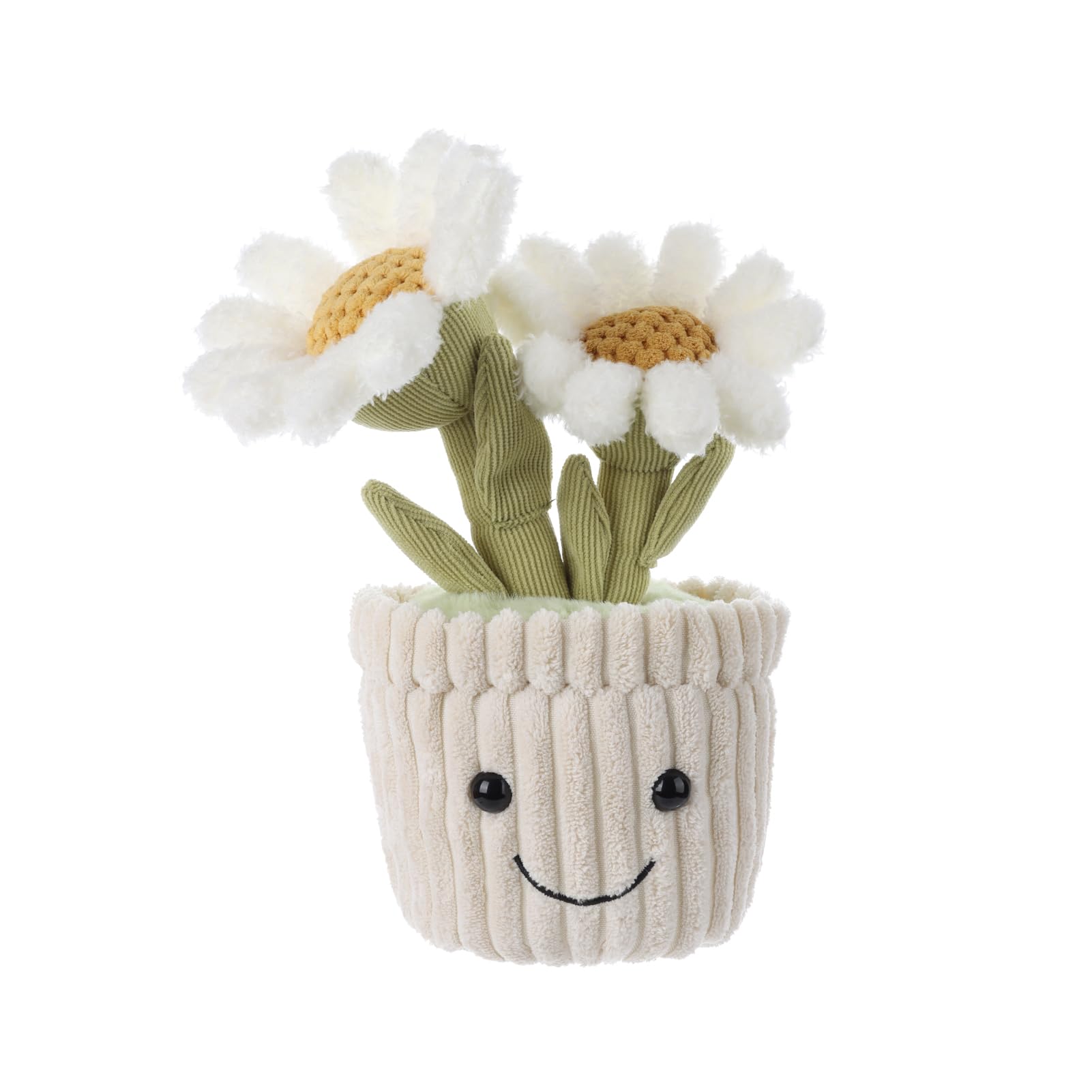 

Apricot Lamb Potted Daisy Plush Toy for Soft and Cute Fluffy Potted Daisy for Girls and 25cm Kids, Boys, белый