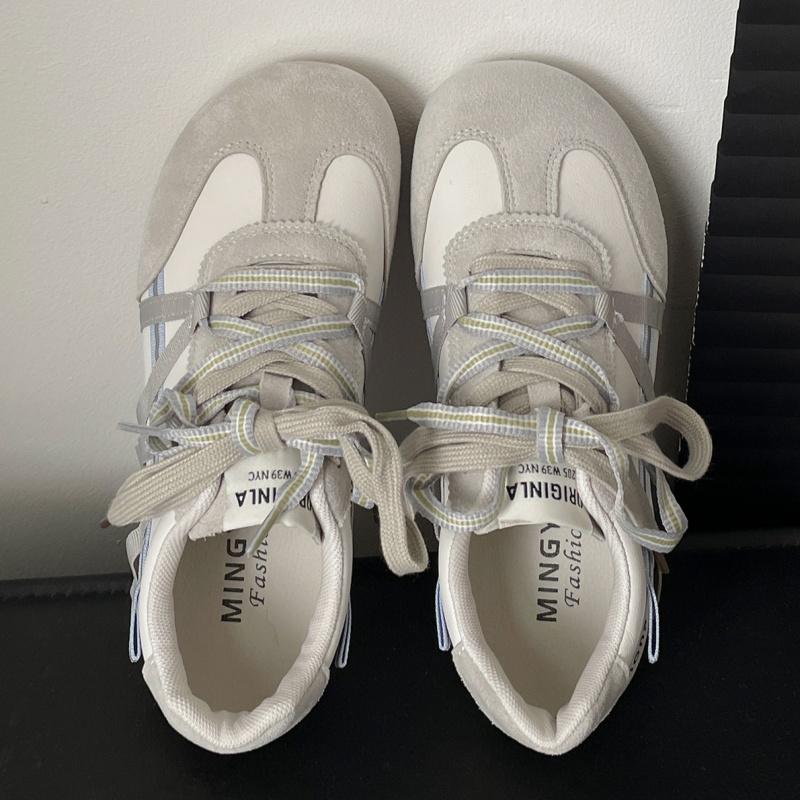 Fashion Fashionable Casual Women's Sneakers 2025 Spring German Training Shoes Height Increased Sneakers Outside Comfy Flat Sneakers