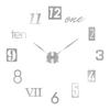 Modern Design Large Wall Clock 3D DIY Quartz Clocks Watches Acrylic Mirror Stickers Living Room Home Decor Horloge