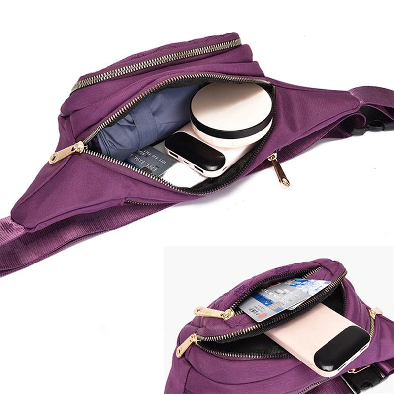 Dames Heuptas Oxford Stof Waterdicht Riemtassen Designer Crossbody Borsttas Vrouwelijke Mode Heuptas Banaan Heuptas