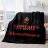 Ac Milan Customize Your Name Blanket Lightweight Personalized Blanket Warmthful Decor Great for Picnics Nap Office Bed Four Seasons Universal