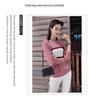 Women's Genuine Leather Multi-Compartment Crossbody Clutch Bag