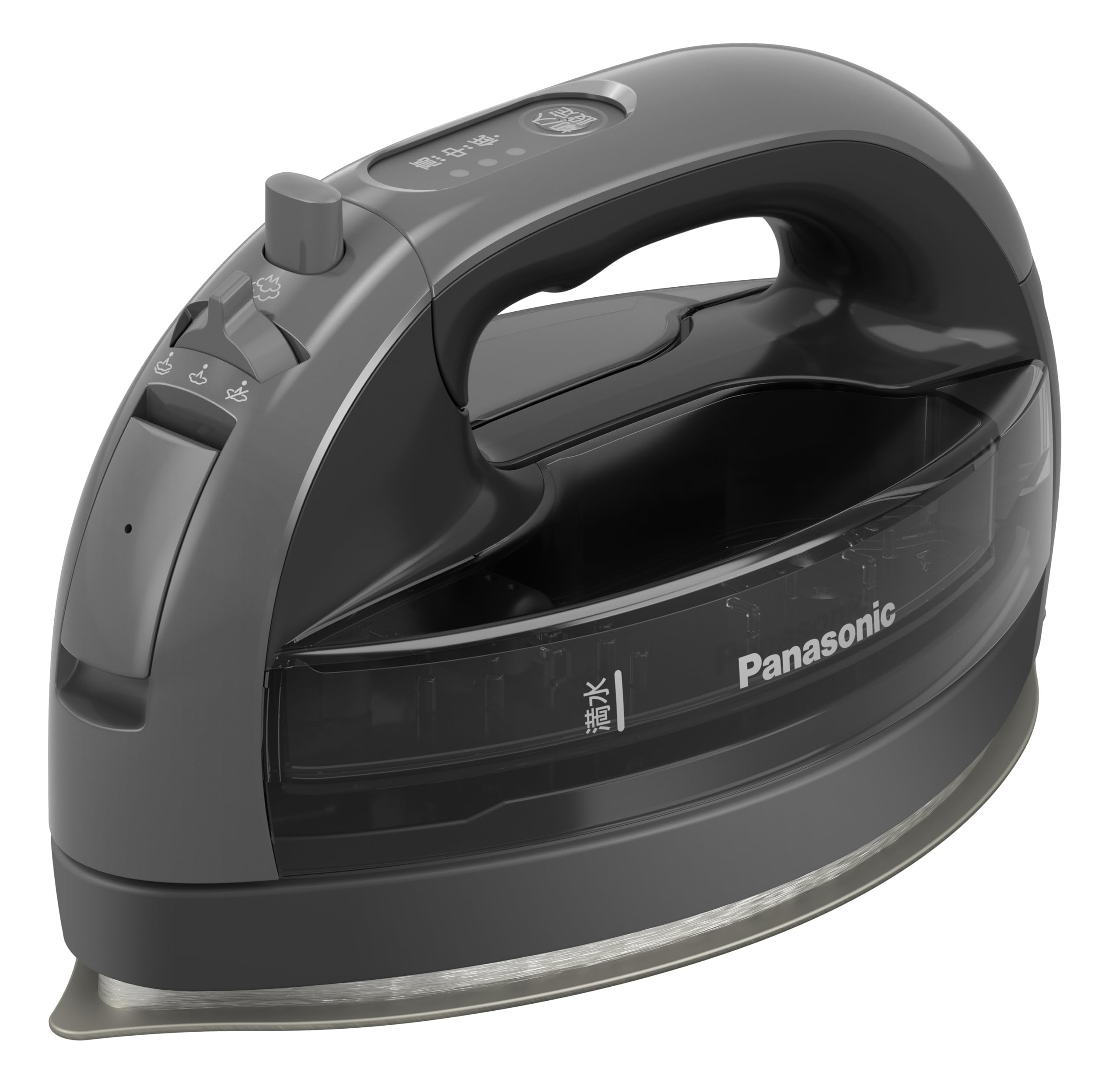 

Latest Model Panasonic Cordless Steam Iron Gray W Head Ceramic Coat [2025 Cordless] NI-WL509-H сірий колір