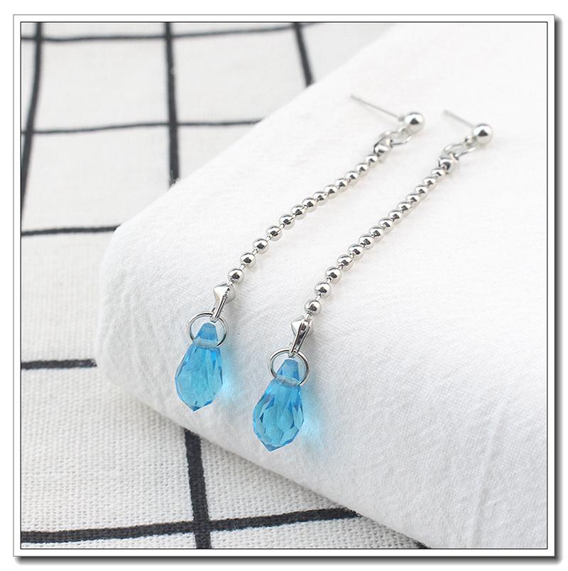 

Аніме Hunter X Hunter Clip Earrings for Women Men Red Water Drop Chains Stud Kurapika Kurta Cosplay Earrings Jewelry Gift