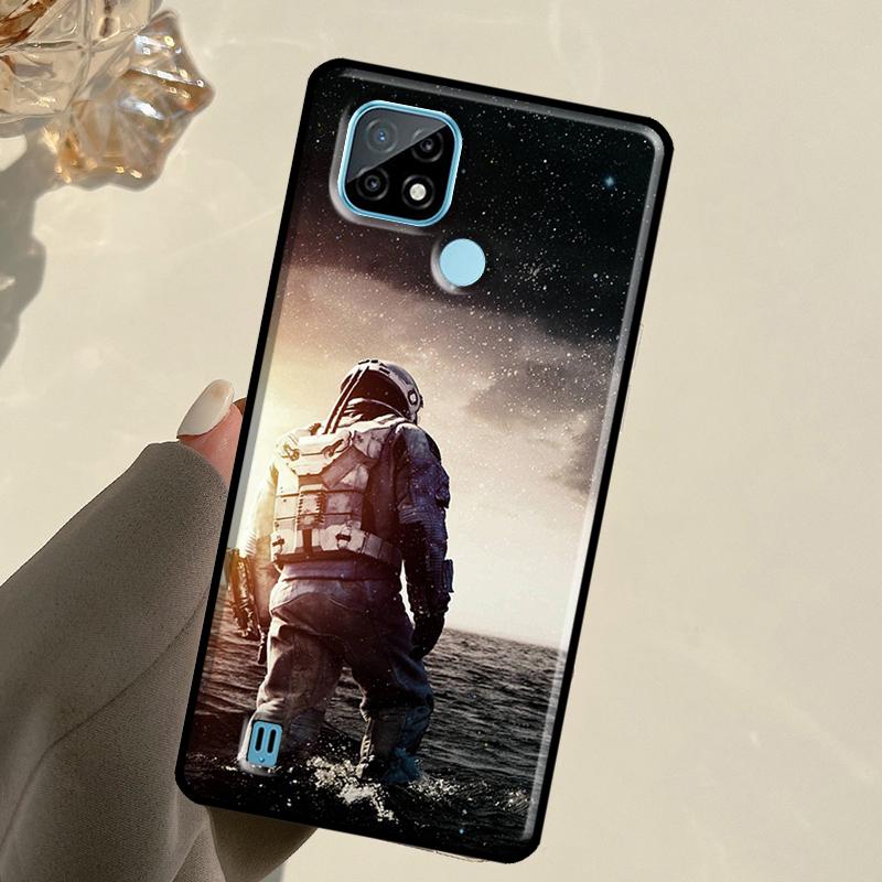 Interstellar Movie For Realme C67 C75 C61 C55 C53 C51 C21Y C25S GT 6 6T 5 GT7 Pro 10 11 12 13 14 Pro Plus Case