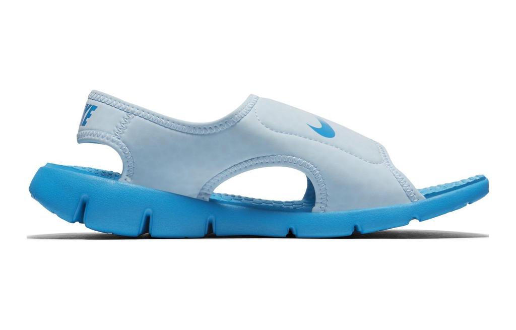 Nike Sunray Adjust 4 Slip Resistant Cushioning Breathable Children's Sandals Blue Kids' 386520-405