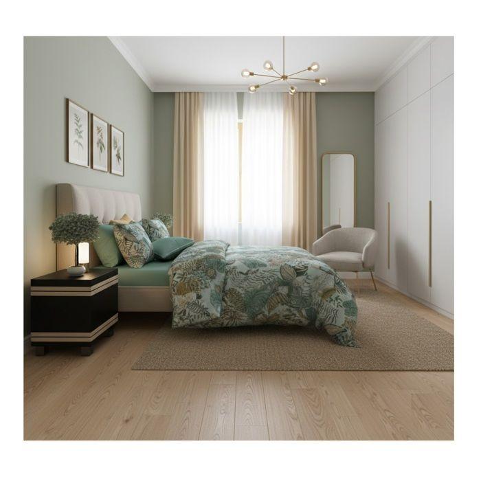 Parure de lit Tropical 240 x 220 cm