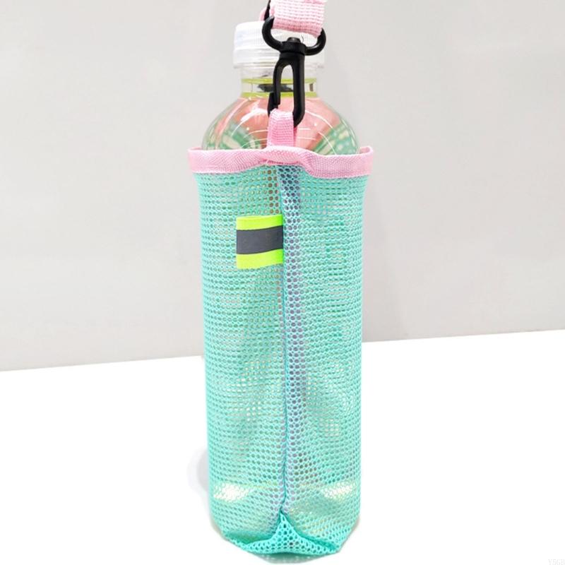 Porte-bouteille d'eau adapté aux enfants Sangle réglable ergonomique Nylon extérieur Manchon pour tasse/boisson Pour usage quotidien Y5GB