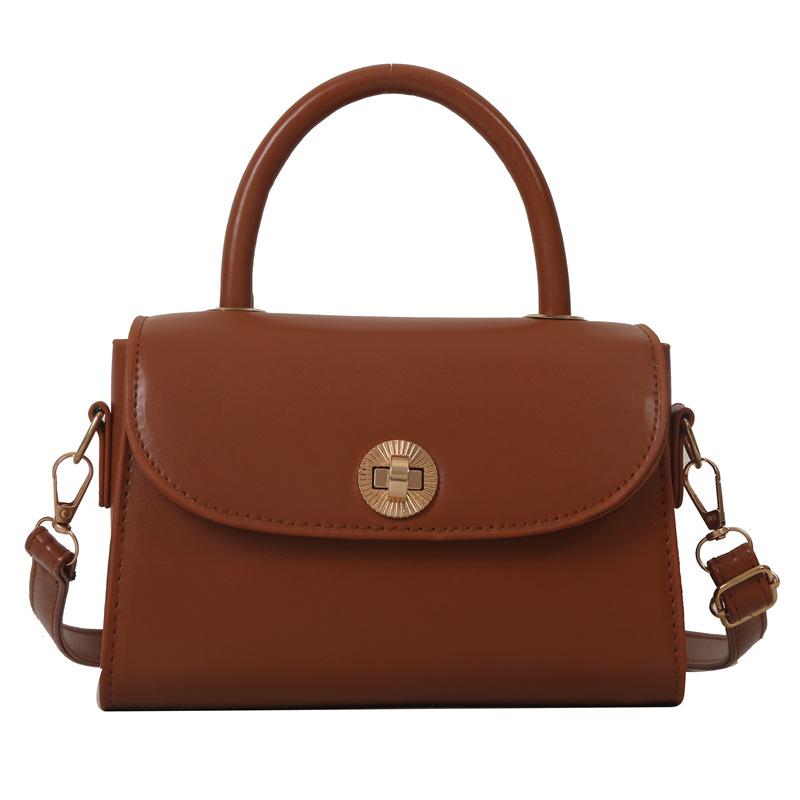 Fashionable Handbags for Women's New Autumn and Winter Casual Fashionable Trendy Small Square Bag Commuter Slant Shoulder Bag