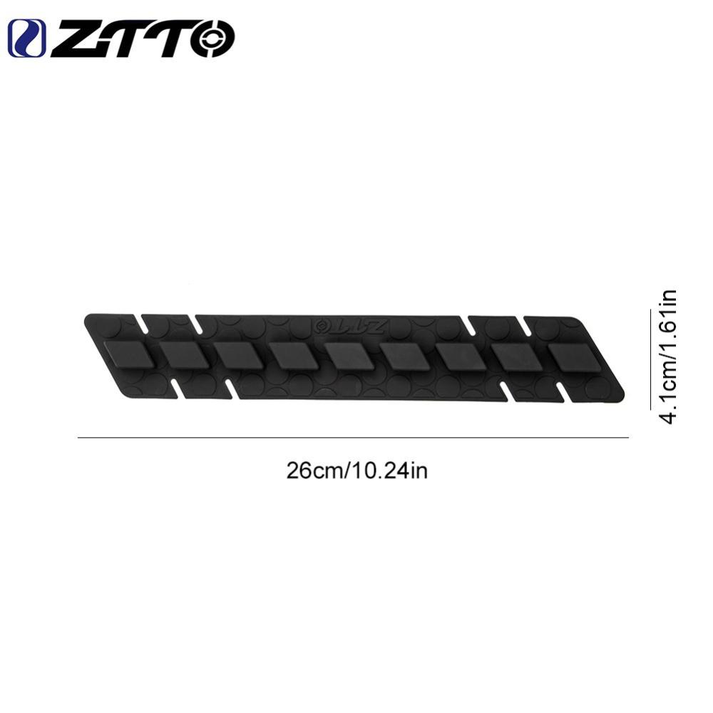 ZTTO Bicycle Chainstay Protector Pad 3D Silicone Chain Bicycle Frame Guards Chain Protection Sticker for Mountain Bike MTB Road