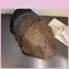 Vintage Pu Leather Feminine Beret Cap With Sun Blocking For Autumn And Spring