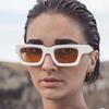 Vintage Square Sunglasses New Women's Fashion Oversized Sunglasses Men Shades Black Sunshade Sun Glasses UV400 Eyewear