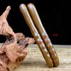 Wood Comb Head Meridian Natural Wood Long Handle-Comb Multifunction Insert Teeth Massage Combs
