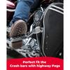 KEMIMOTO Soft Lowers Chaps Highway Crash Bar Covers Motorcycle Leg Warmers Compatible With Touring Road King Road Glide Electra Glide And Trike