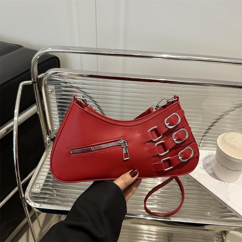 Spice Girl Bag 2025 New Chain Armpit Bag Fashionable Commuter Shoulder Messenger Bag Fashionable Versatile Hand Bag Women