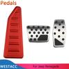 Auto Pedale Gas Bremse Fußstütze Pedal Schutzhülle für Jeep Renegade 2014 - 2022 Teile Innen