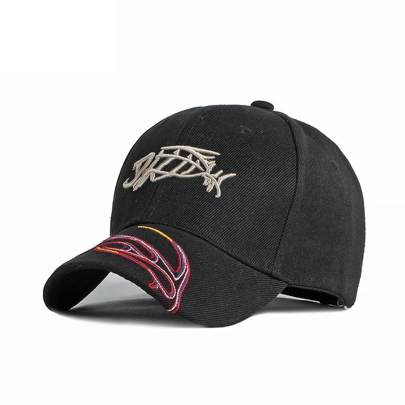 Baseballkappe mit dreidimensionaler Stickerei für Männer und Frauen, Outdoor-Sportkappe, Snapback-Mütze, Sonnenblende, Angelmütze, Schirmmütze