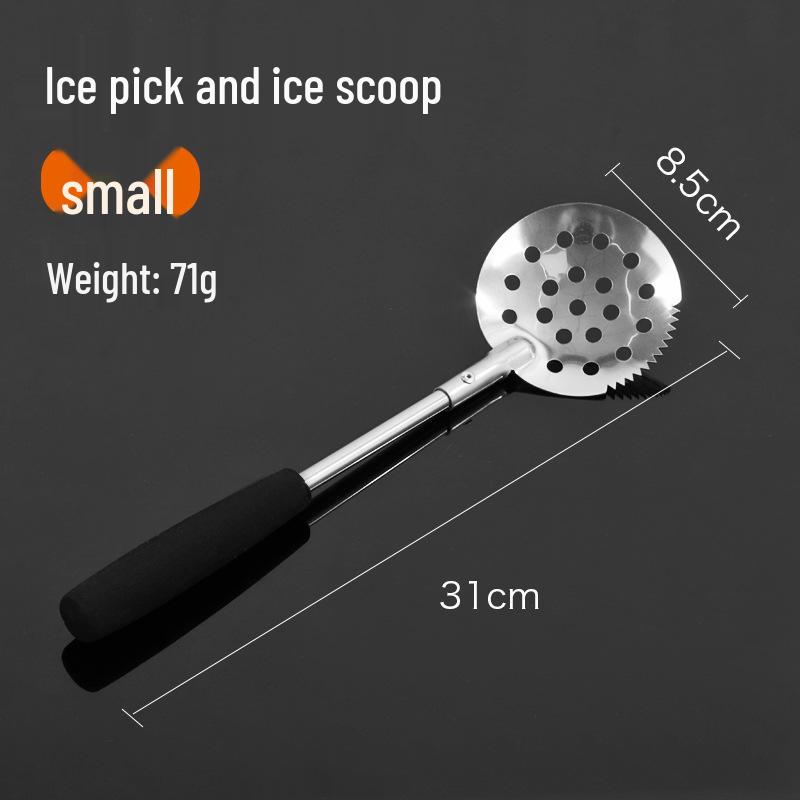 Telescopic Winter Ice Fishing Skimmer Spoon