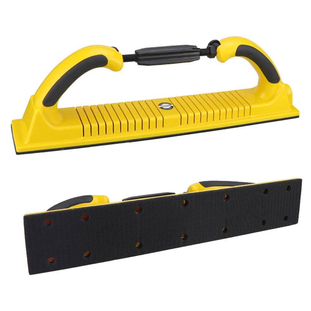 Tørrsliping Håndskyvebrett Bilsparkel Grå håndhøvel Justerbar konkav og konveks plan Håndslipeblokk Karosserireparasjonsverktøy