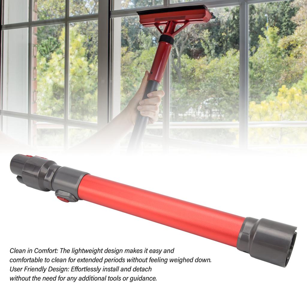 Vacuum Extension Wand Quick Release Replacement Pipe Vacuum Cleaner Rod Vacuum Extension Pipe Tube Vacuum Accessories for V7 V8 V10 V11