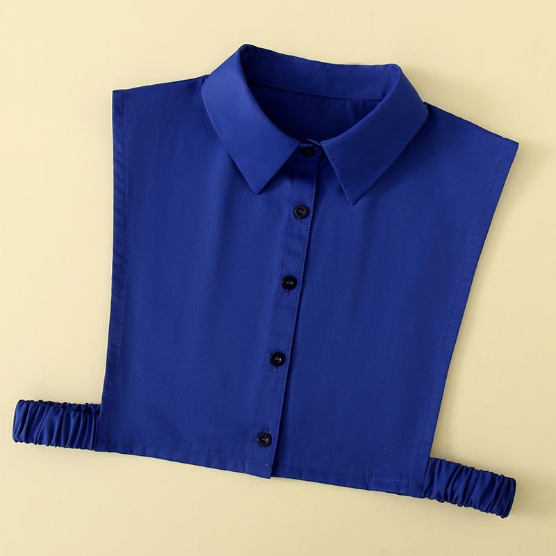 M - XXL Fake Collar Women Detachable Collars Lapel Shirt White False Collar Half Shirt Female Women Accessories Neck Decor