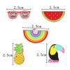 Stylish Woodpecker Watermelon Cartoon Brooch Creative Unique Alloy Breastpin Clothing Bag Hat Accessories