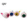 Durable Halloween Toy 2Pcs Eyeball Squeeze with Tail Soft TPR Stress Relief Ball Gag Prank Fidget for Kids Adults Festive