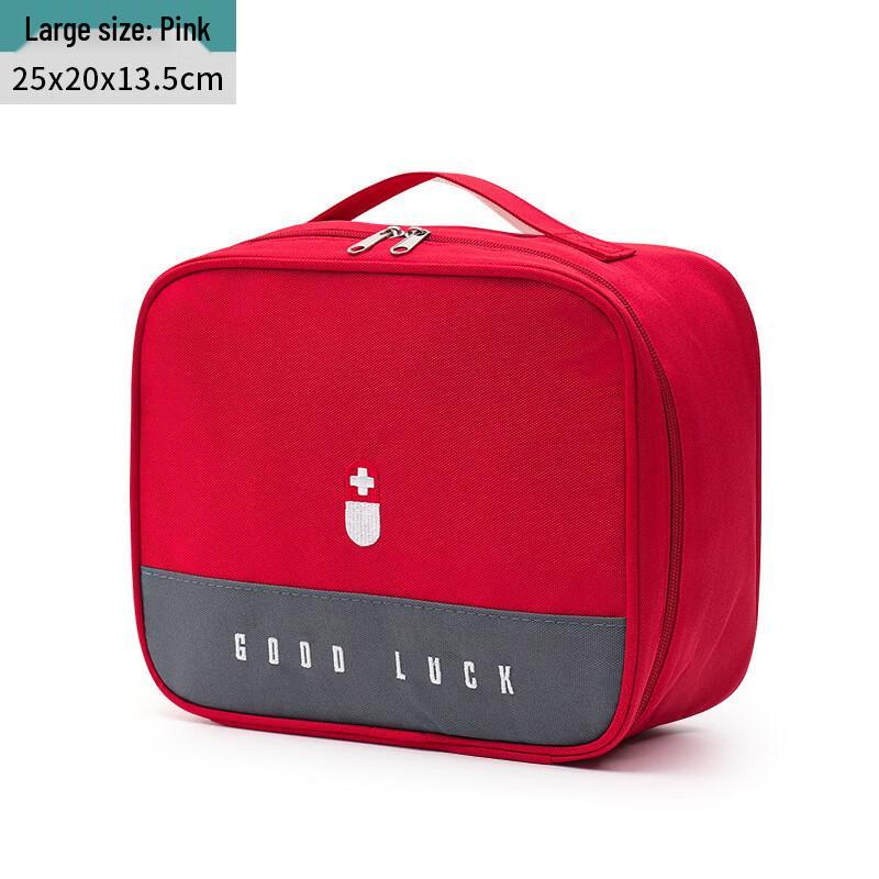 Waterproof Portable Medicine Storage Bag 10 pieces красный