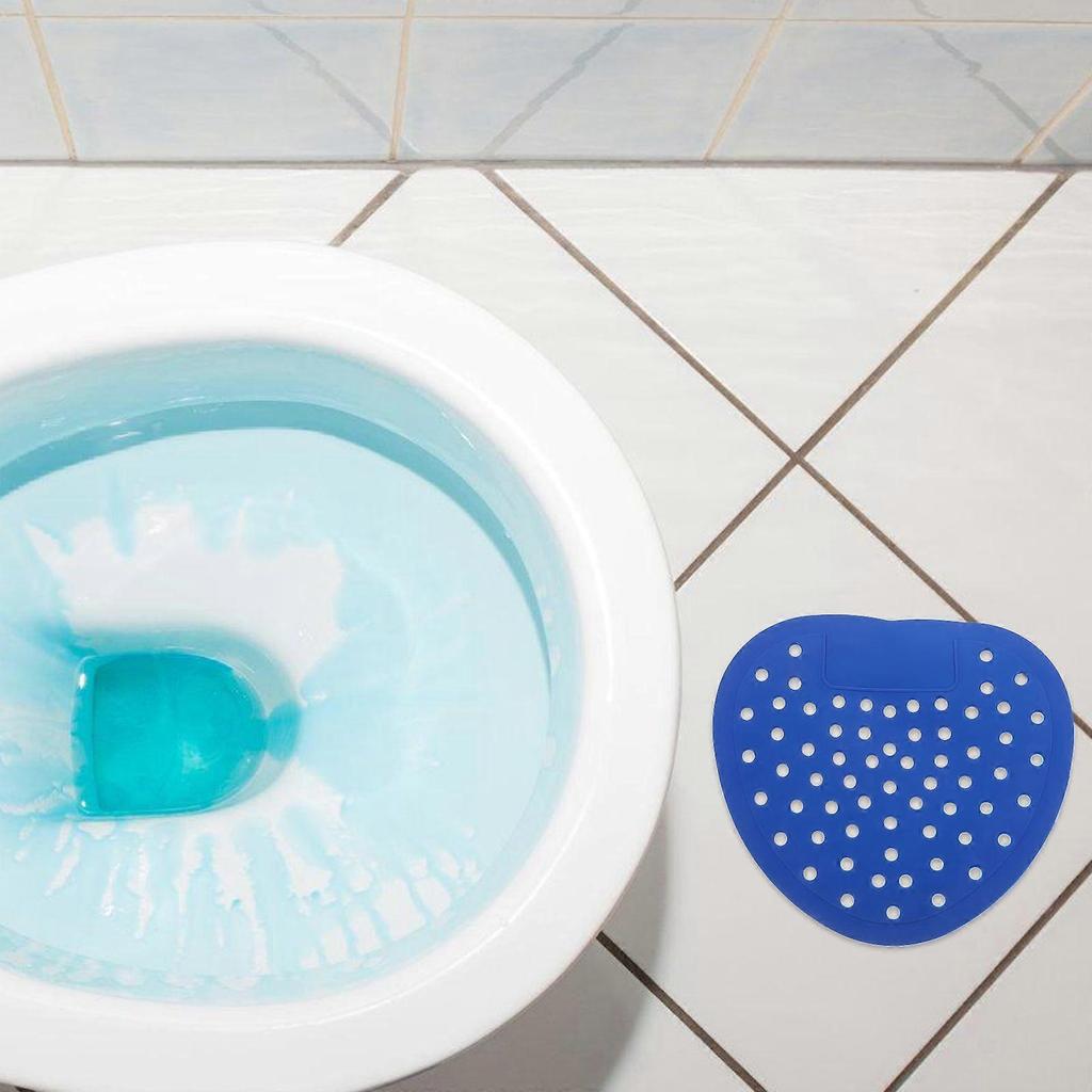 16pcs Urinal Deodorizer Mat For Men Bathroom High-efficiency Smell Removal Anti-clog Multi-functional Scented Urinal Screen For Cleanliness And Freshn