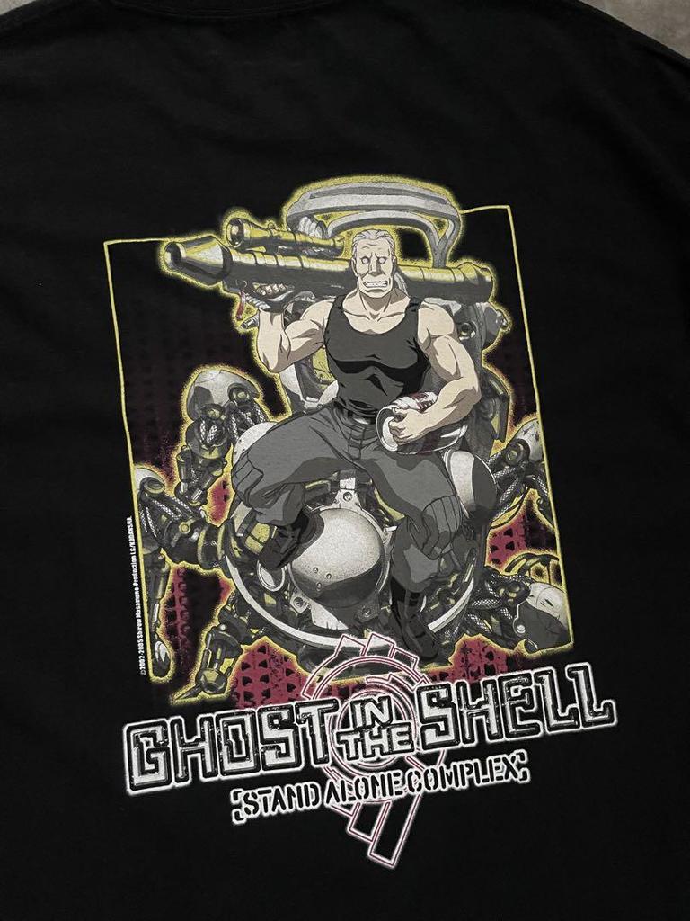 [USED] 00s Ghost In the Shell Vintage T-Shirt 2002 2005 Batou