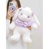Kawaii Japan Lolita Bunny Bear Doll Kids Soft Plush Rabbit Stuffed Animals Hug Cuddly Throw Pillow Children Girl Birthday Gift