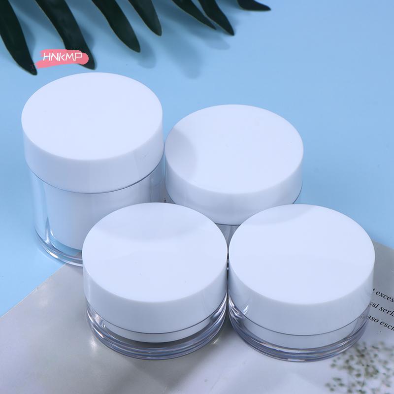 Refillable Cosmetic Cream Jar 20/30/50g Round Travel Lotion Body Butter Makeup Containers Face Cream Lotion Empty Bottle