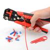 Bicycle Repair Professional Electrician Wire Tool Cable Wire Stripper Cutter Crimper Automatic Crimping Stripping Plier