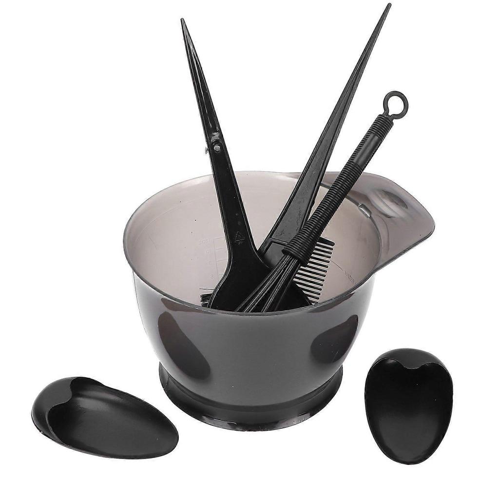 Complete Hair Dyeing Kit: Brushes, Mixing Bowl & Color for Perfect Results